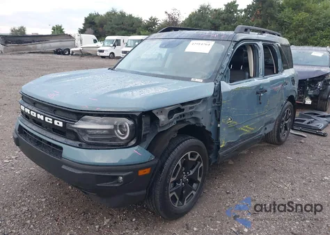 2022 Ford Bronco Sport Outer Banks из США, поврежденный, VIN 3FMCR9C6XNRD28262